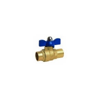 Welding ball valve with butterfly handle (full flow) PN 16 