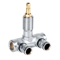 “U” Built-in valve PEX and Multilayer connection