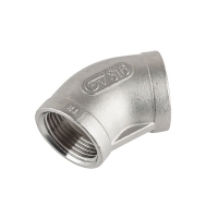 Stainless steel fittings: Elbow 45º F-F 