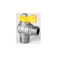 M-M gas square valve. Butterfly handle 