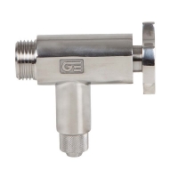 Sampling valve with lower valve 
