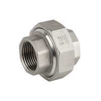 Stainless steel fittings: Union 3 pieces F-F